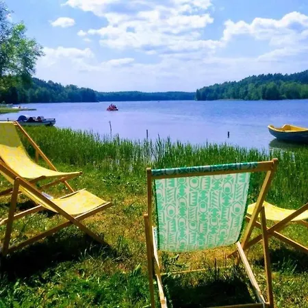 Uroczy Golubie ,niedaleko Stoku Koszalkowo ,balia,sauna,kominek,ognisko 別荘 Sikorzyno