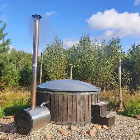 Uroczy Golubie ,niedaleko Stoku Koszalkowo ,balia,sauna,kominek,ognisko 別荘 Sikorzyno