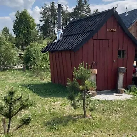 別荘 Uroczy Golubie ,niedaleko Stoku Koszalkowo ,balia,sauna,kominek,ognisko *