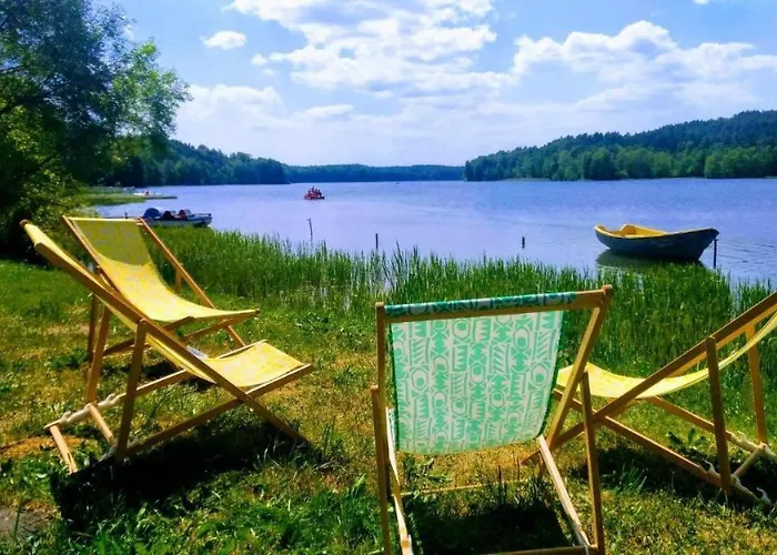 Uroczy Golubie ,niedaleko Stoku Koszalkowo ,balia,sauna,kominek,ognisko 度假居 Sikorzyno