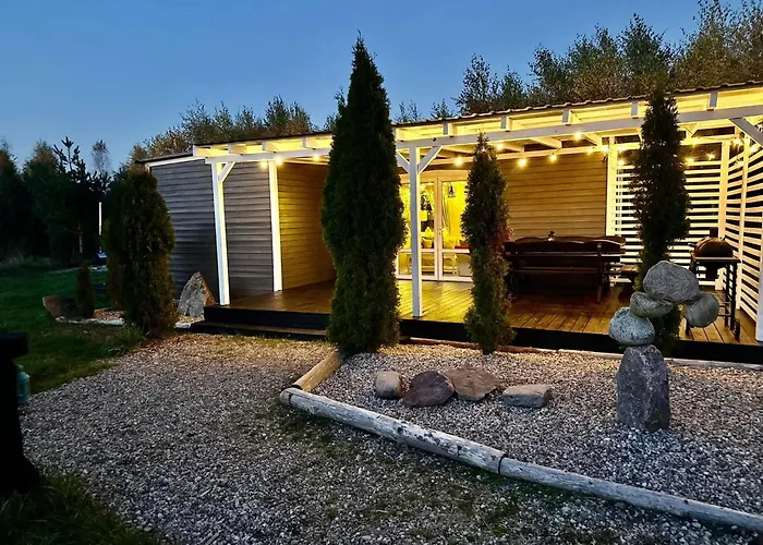 Uroczy Golubie ,niedaleko Stoku Koszalkowo ,balia,sauna,kominek,ognisko